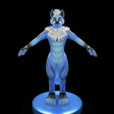Furry 3d Model
